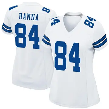 Nike James Hanna Women's Game Dallas Cowboys White Jersey