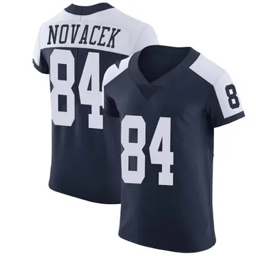 Nike Jay Novacek Men's Elite Dallas Cowboys Navy Alternate Vapor Untouchable Jersey