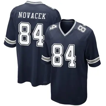 Nike Jay Novacek Men's Game Dallas Cowboys Navy Team Color Jersey