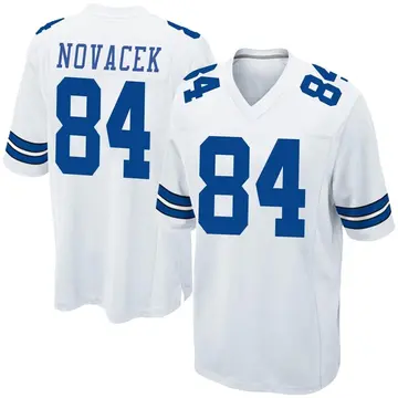Nike Jay Novacek Men's Game Dallas Cowboys White Jersey