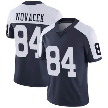 Nike Jay Novacek Men's Limited Dallas Cowboys Navy Alternate Vapor Untouchable Jersey