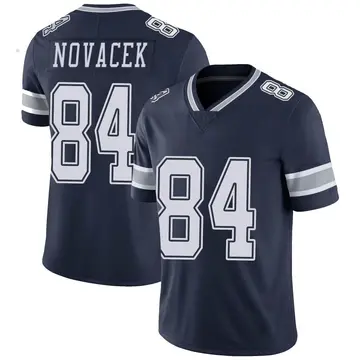 Nike Jay Novacek Men's Limited Dallas Cowboys Navy Team Color Vapor Untouchable Jersey