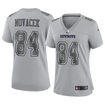 Nike Jay Novacek Women's Game Dallas Cowboys Gray Atmosphere Fashion Jersey