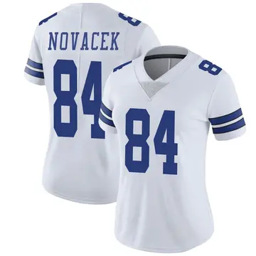 Nike Jay Novacek Women's Limited Dallas Cowboys White Vapor Untouchable Jersey