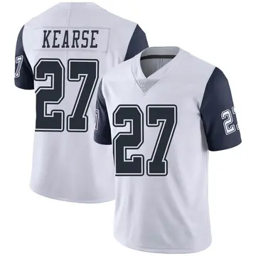 Nike Jayron Kearse Men's Limited Dallas Cowboys White Color Rush Vapor Untouchable Jersey