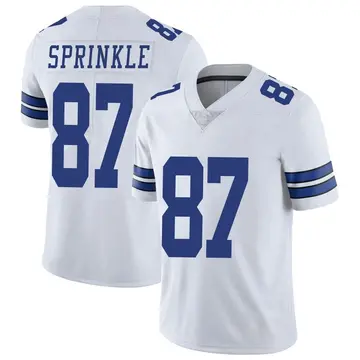 Nike Jeremy Sprinkle Men's Limited Dallas Cowboys White Vapor Untouchable Jersey