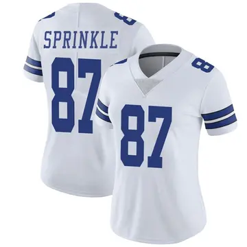 Nike Jeremy Sprinkle Women's Limited Dallas Cowboys White Vapor Untouchable Jersey