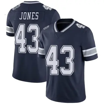 Nike Joe Jones Youth Limited Dallas Cowboys Navy Team Color Vapor Untouchable Jersey