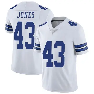 Nike Joe Jones Youth Limited Dallas Cowboys White Vapor Untouchable Jersey