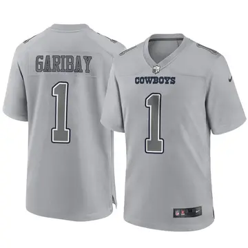 Nike Jonathan Garibay Men's Game Dallas Cowboys Gray Atmosphere Fashion Jersey