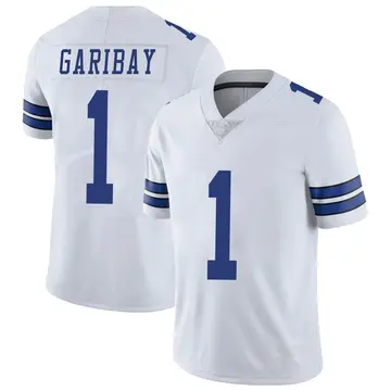 Nike Jonathan Garibay Men's Limited Dallas Cowboys White Vapor Untouchable Jersey