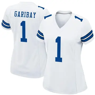 Nike Jonathan Garibay Women's Game Dallas Cowboys White Jersey