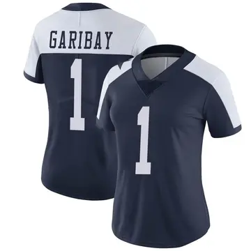 Nike Jonathan Garibay Women's Limited Dallas Cowboys Navy Alternate Vapor Untouchable Jersey