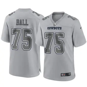 Nike Josh Ball Men's Game Dallas Cowboys Gray Atmosphere Fashion Jersey