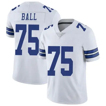 Nike Josh Ball Men's Limited Dallas Cowboys White Vapor Untouchable Jersey