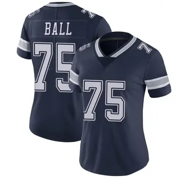 Nike Josh Ball Women's Limited Dallas Cowboys Navy Team Color Vapor Untouchable Jersey