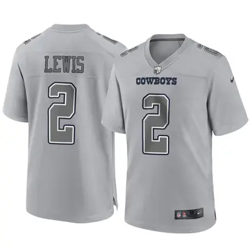 Nike Jourdan Lewis Men's Game Dallas Cowboys Gray Atmosphere Fashion Jersey