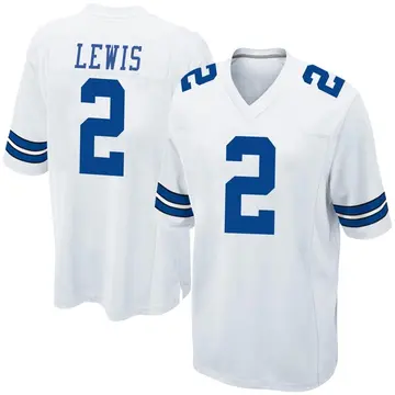 Nike Jourdan Lewis Men's Game Dallas Cowboys White Jersey