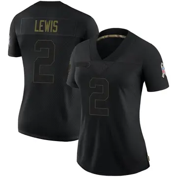 Nike Jourdan Lewis Women's Limited Dallas Cowboys Black 2020 Salute To Service Jersey
