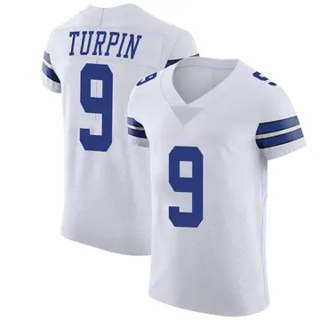 Nike KaVontae Turpin Men's Elite Dallas Cowboys White Vapor Untouchable Jersey