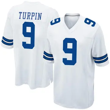 Nike KaVontae Turpin Men's Game Dallas Cowboys White Jersey