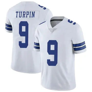 Nike KaVontae Turpin Men's Limited Dallas Cowboys White Vapor Untouchable Jersey
