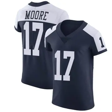 Nike Kellen Moore Men's Elite Dallas Cowboys Navy Alternate Vapor Untouchable Jersey