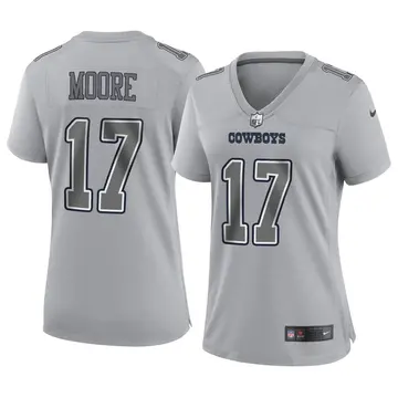 Nike Kellen Moore Women's Game Dallas Cowboys Gray Atmosphere Fashion Jersey