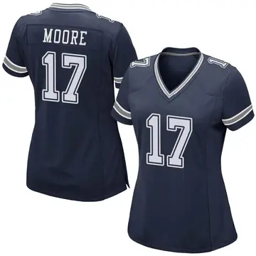 Nike Kellen Moore Women's Game Dallas Cowboys Navy Team Color Jersey