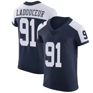 Nike L.P. LaDouceur Men's Elite Dallas Cowboys Navy L.P. Ladouceur Alternate Vapor Untouchable Jersey