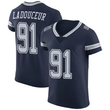 Nike L.P. LaDouceur Men's Elite Dallas Cowboys Navy L.P. Ladouceur Team Color Vapor Untouchable Jersey