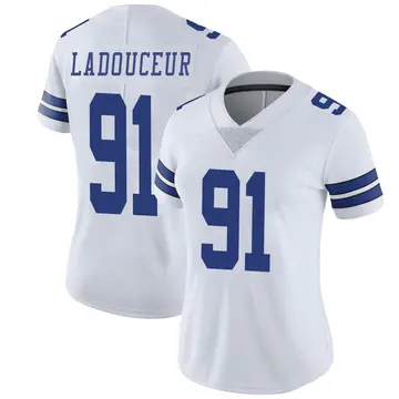 Nike L.P. LaDouceur Women's Limited Dallas Cowboys White L.P. Ladouceur Vapor Untouchable Jersey