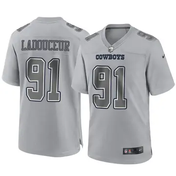 Nike L.P. LaDouceur Youth Game Dallas Cowboys Gray L.P. Ladouceur Atmosphere Fashion Jersey