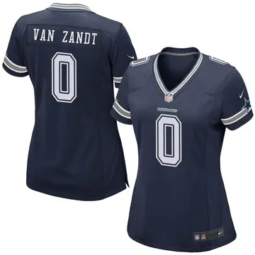Nike La'Kendrick Van Zandt Women's Game Dallas Cowboys Navy Team Color Jersey