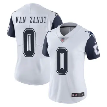 Nike La'Kendrick Van Zandt Women's Limited Dallas Cowboys White Color Rush Vapor Untouchable Jersey