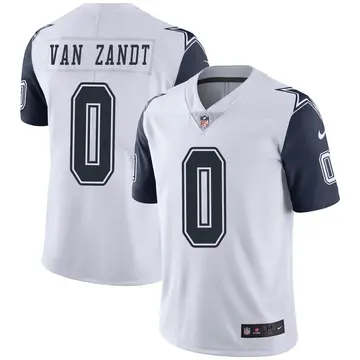 Nike La'Kendrick Van Zandt Youth Limited Dallas Cowboys White Color Rush Vapor Untouchable Jersey