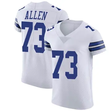 Nike Larry Allen Men's Elite Dallas Cowboys White Vapor Untouchable Jersey