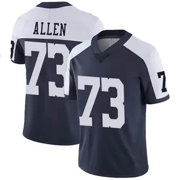 Nike Larry Allen Men's Limited Dallas Cowboys Navy Alternate Vapor Untouchable Jersey