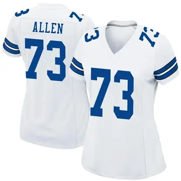 Nike Larry Allen Women's Game Dallas Cowboys White Jersey