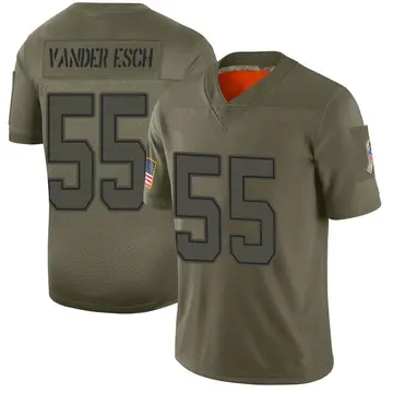Nike Leighton Vander Esch Men's Limited Dallas Cowboys Camo 2019 Salute to Service Jersey