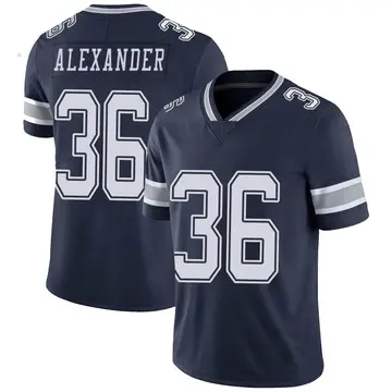Nike Mackensie Alexander Youth Limited Dallas Cowboys Navy Team Color Vapor Untouchable Jersey
