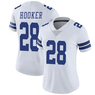 Nike Malik Hooker Women's Limited Dallas Cowboys White Vapor Untouchable Jersey