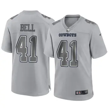 Nike Markquese Bell Men's Game Dallas Cowboys Gray Atmosphere Fashion Jersey