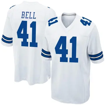 Nike Markquese Bell Men's Game Dallas Cowboys White Jersey