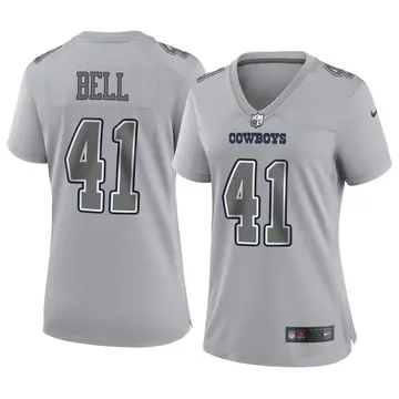Nike Markquese Bell Women's Game Dallas Cowboys Gray Atmosphere Fashion Jersey
