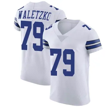Nike Matt Waletzko Men's Elite Dallas Cowboys White Vapor Untouchable Jersey