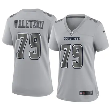 Nike Matt Waletzko Women's Game Dallas Cowboys Gray Atmosphere Fashion Jersey