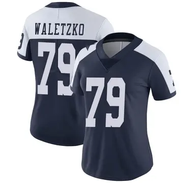 Nike Matt Waletzko Women's Limited Dallas Cowboys Navy Alternate Vapor Untouchable Jersey