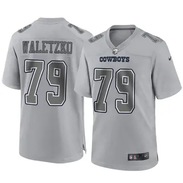 Nike Matt Waletzko Youth Game Dallas Cowboys Gray Atmosphere Fashion Jersey