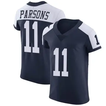 Nike Micah Parsons Men's Elite Dallas Cowboys Navy Alternate Vapor Untouchable Jersey